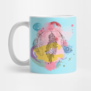 Dream Catcher Abstraction Mug